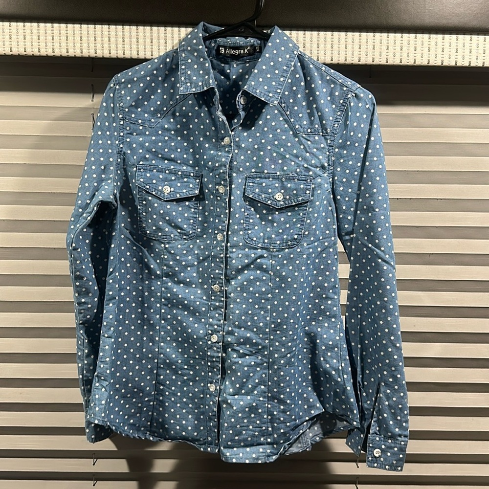 Allegra K Button Down